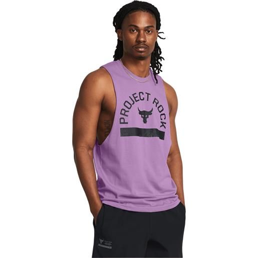 UNDER ARMOUR project rock payoff graphic canotta sportiva uomo