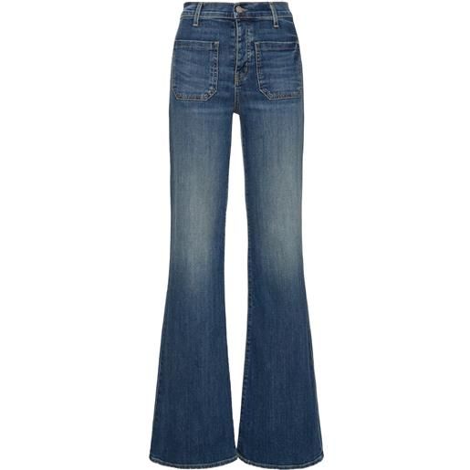 NILI LOTAN jeans a vita alta in cotone florence