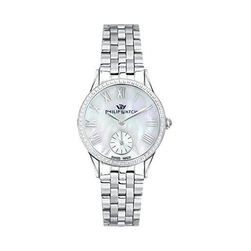 Philip Watch orologio donna, collezione marilyn, analogico, solo tempo, 3h, quarzo - r8253596503