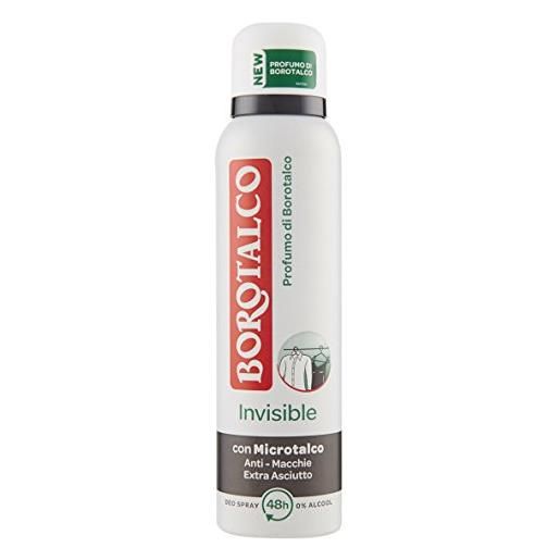 Borotalco deodorante invisible original spray 150ml. Profumo di Borotalco - 12 confezioni