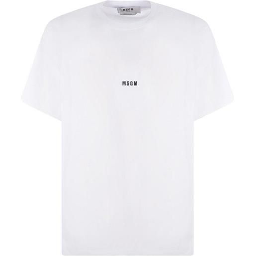 M.s.g.m. t-shirt in cotone