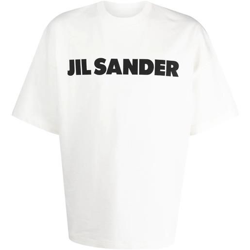 JIL SANDER crew neck short sleeves logo t-shirt