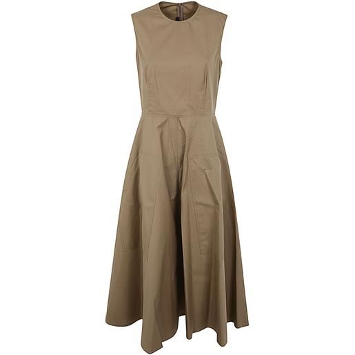 SOFIE D HOORE long dress with two applied pockets