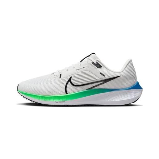 Nike air zoom pegasus 40, scarpe da corsa uomo, colore: bianco marino, 42.5 eu