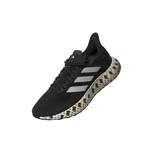 Adidas 4dfwd 2 m, sneaker uomo, core black/ftwr white/carbon, 40 eu