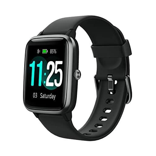ASIAMENG smartwatch bluetooth per android ios podometro sport cardiofrequenzimetro tracker attività intelligente impermeabile ip68 mestruale musica controllo