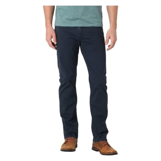 Wrangler Authentics jeans da uomo slim fit gamba dritta, zaffiro scuro , 33w x 30l