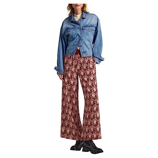 Pepe Jeans galya, pantaloni donna, multicolore (multi), xl