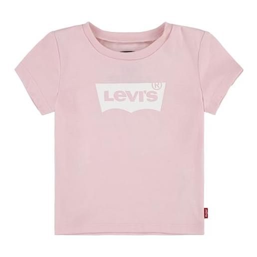 Levi's lvg batwing tee 1ek825 t-shirt, chalk pink, 18 months bimba