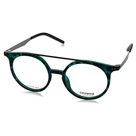 Polaroid pld d400 vz7 49 occhiali da sole, verde (grnhvn rnumth), unisex-adulto