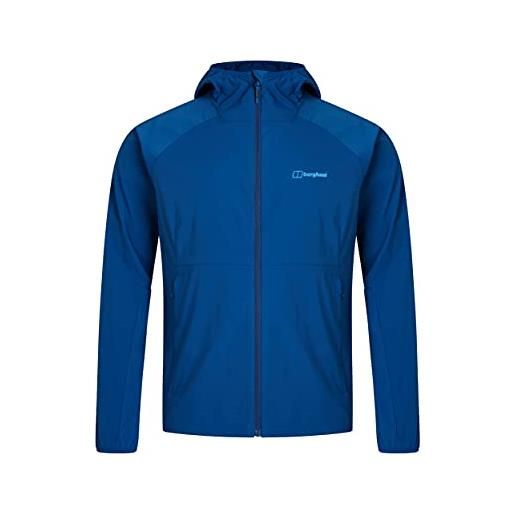 Berghaus theran - giacca in pile con cappuccio e zip intera da uomo