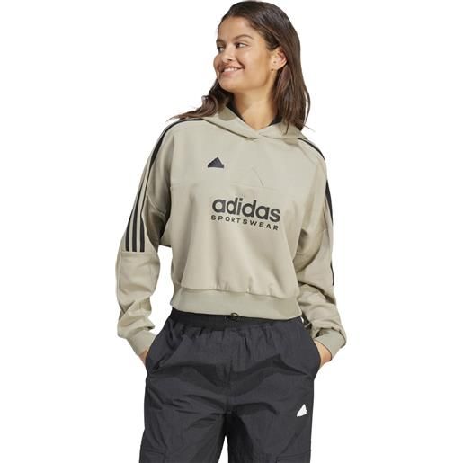 Adidas w tiro hoodie felpa con cappuccio donna
