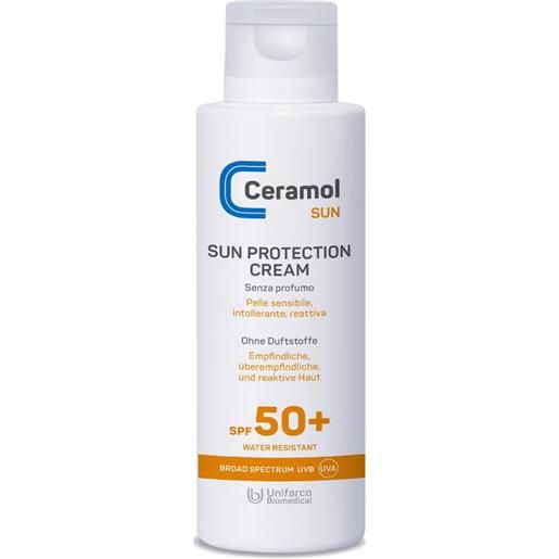 UNIFARCO SpA ceramol sun latte spf50+ 200ml - protezione solare alta per una pelle sana