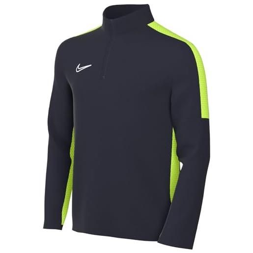 Nike unisex kids soccer drill top y nk df acd23 dril top, black/white/white, dr1356-010, l