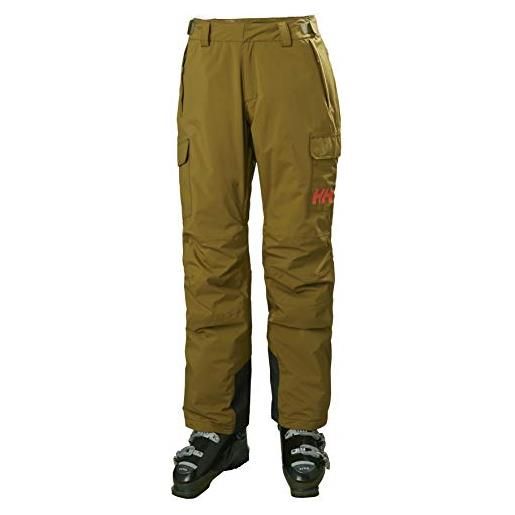 Helly Hansen switch cargo insulated pantaloni, donna, uniform green, xl