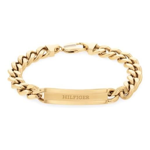 Tommy Hilfiger jewelry braccialetto a catena da uomo oro giallo - 2790580