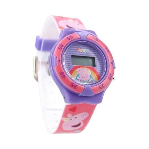 My sweety pop orologio da ragazza, rose - orologio digitale peppa pig