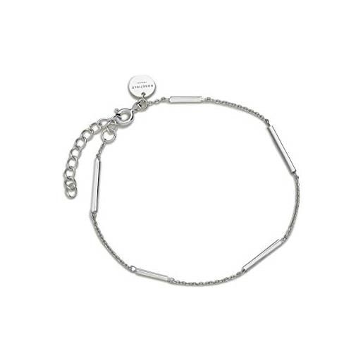 Rosefield braccialetto a catenina donna argento - jchs-j007