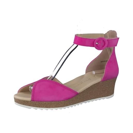Paul Green sandales super douces pour femmes, sandales compensées pour femmes, rose 01x, 5 uk