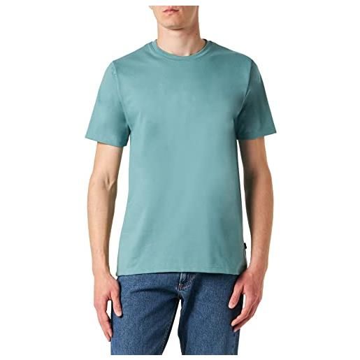 Trigema 621202 t-shirt, blu ghiaccio melange, xxxxl uomo
