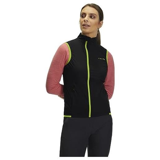 Falke biking vest w ve filo funzionale asciugatura rapida 1 pezzo, giacca senza maniche donna, nero (black 3000), xs