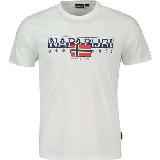 NAPAPIJRI t-shirt stampa logo aylmer