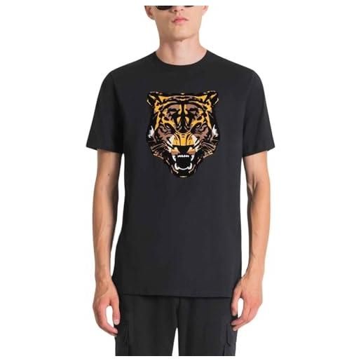 Antony Morato t-shirt regular fit in cotone nero (m)