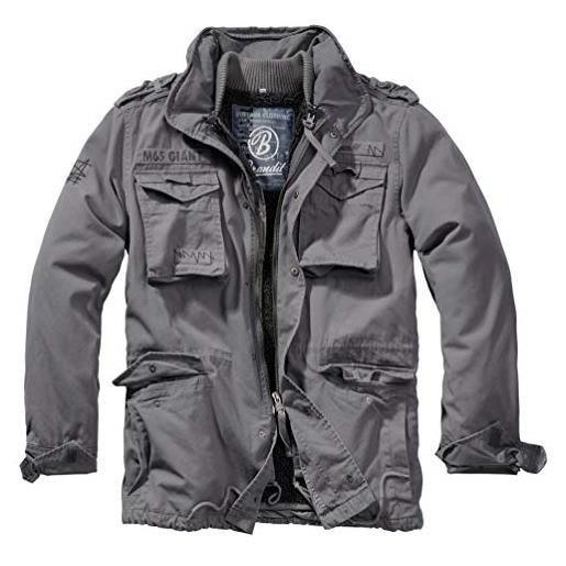 Brandit m65 giant - giacca invernale da uomo, mimetico scuro, 6x-large