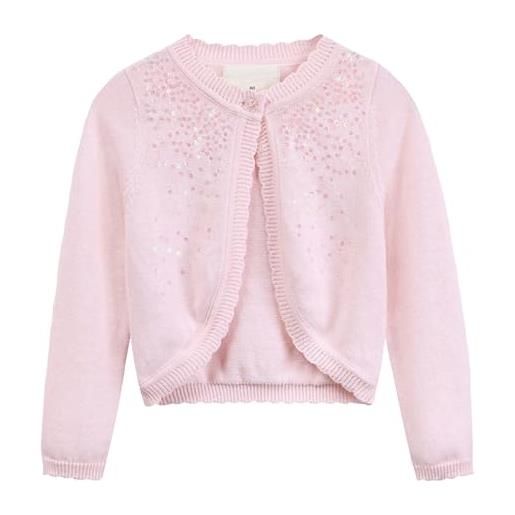 Yimutian ragazze manica lunga scintillante bolero bambini cardigan coprispalle elegante abito principessa da sposa rosa 80