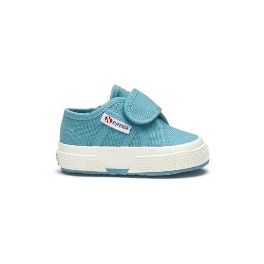 SUPERGA 2750-bstrap sneaker - bambino/a - blue lt dusty-favorio