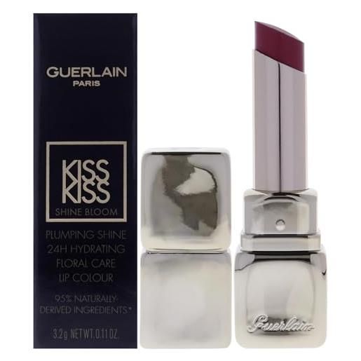 Guerlain kisskiss shine bloom lipstick 219-eternal rose