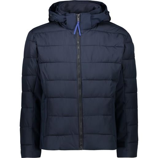 Cmp zip hood 30k2887 jacket blu 4xl uomo