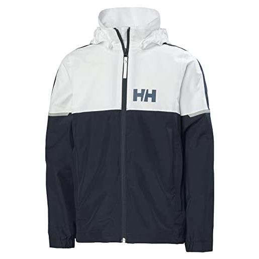 Helly Hansen unisex bambini junior active 2.0 jacket, blu, 16