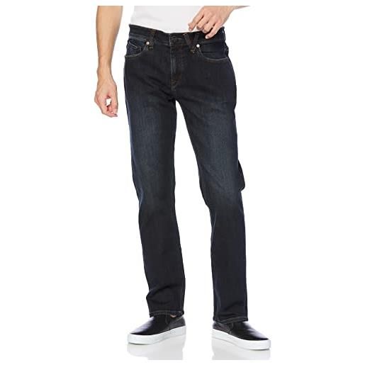 Volcom men's solver stretch denim jean jeans, blu vintage, w29 / l32 uomo