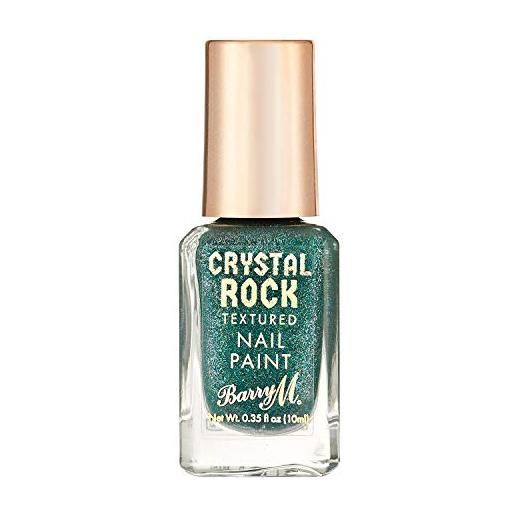 Barry M cosmetics crystal rock - vernice per unghie, colore: verde smeraldo