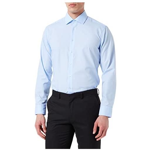 Seidensticker camicia business, azzurro, 50 uomo