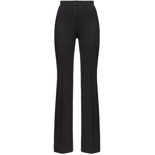 PINKO - pantalone punto stoffa nero