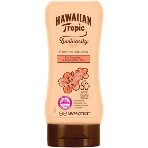 Hawaiian tropic luminosity protective sun lotion spf 50+ 180 ml