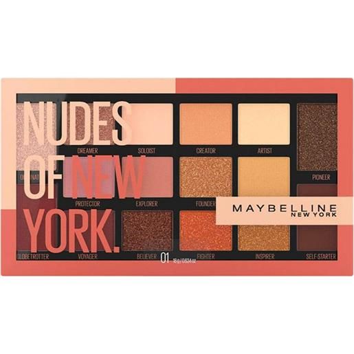 Maybelline palette nude of new york