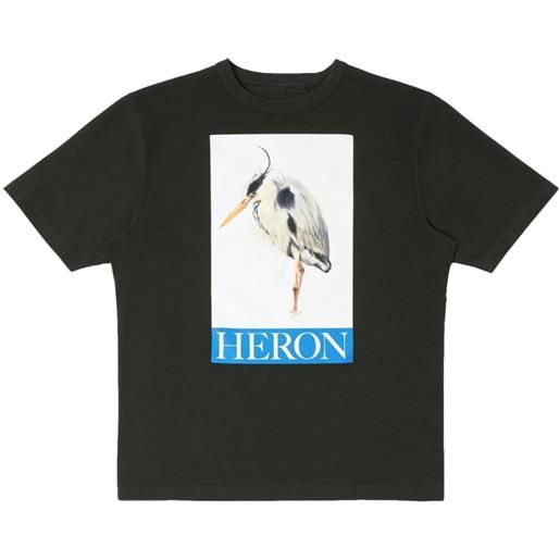 Heron Preston t-shirt heron con stampa - nero