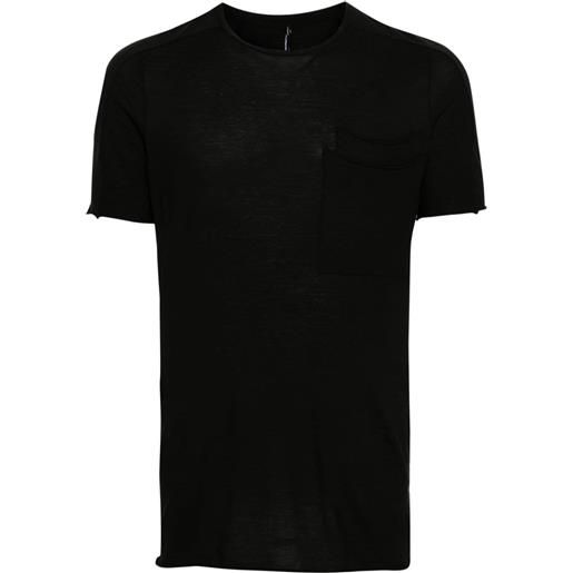 Masnada t-shirt girocollo - nero