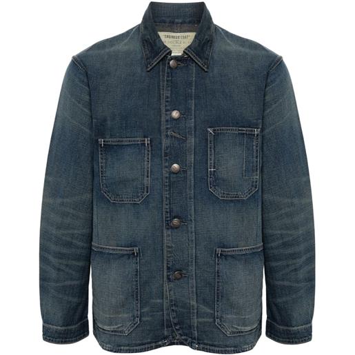 Ralph Lauren RRL giacca-camicia denim torrington - blu
