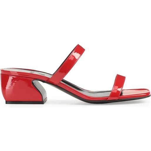 Sergio Rossi sandali in pelle 45mm - rosso