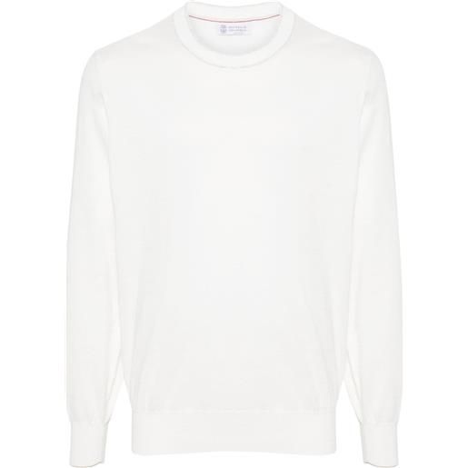 Brunello Cucinelli maglione - bianco