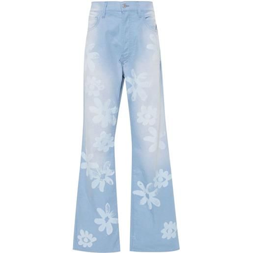 Alchemist pantaloni a fiori - blu