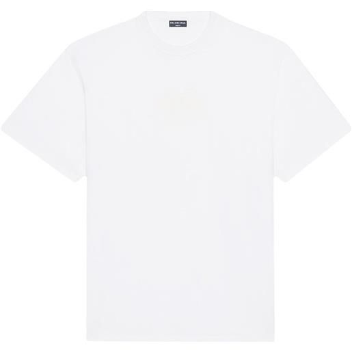 Balenciaga t-shirt con logo - bianco