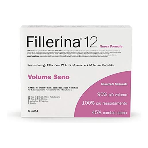 Fillerina labo Fillerina 12 restructuring filler volume seno trattamento intensivo riempitivo grado 4 2x50ml