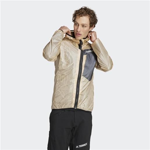 Adidas giacca techrock three-in-one wind hooded