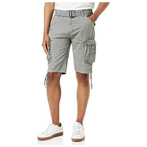 Schott nyc trranger30 pantaloncini da bagno, grigio (grey grey), w34 (taglia produttore: 34) uomo