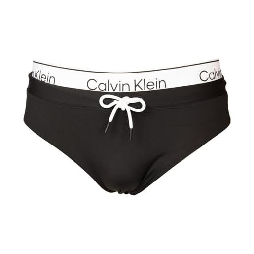 Calvin Klein slip mare uomo ck piscina coulisse esterna articolo km0km00959 brief, beh pvh black, xl